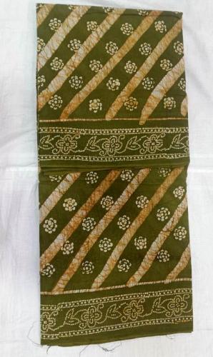 PL COTTON SAREES WITH SOLID WAX CRACK DESIGNS